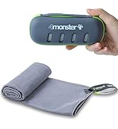 4Monster Microfiber Towel, Travel Towel, Camping Towel, Fast Drying, Soft Light Weight, Suitable ...