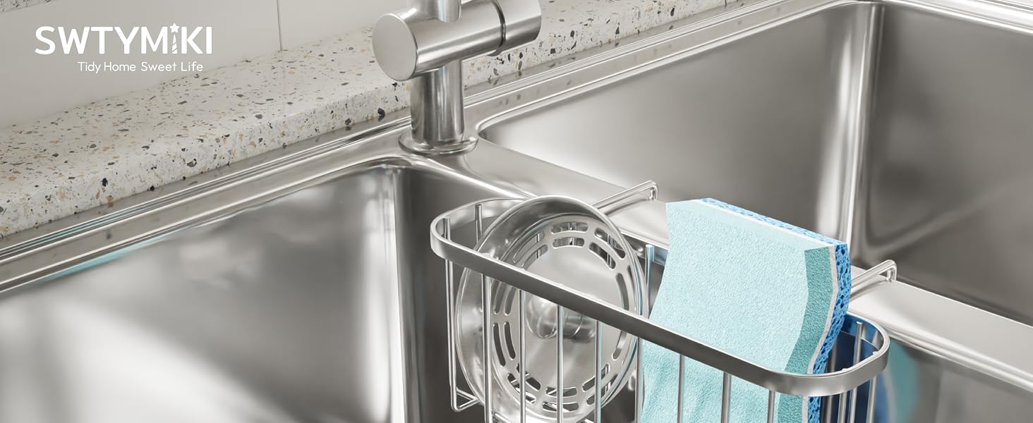 sink sponge holder for kitchen sink caddy sponge caddy for kitchen sink organizer