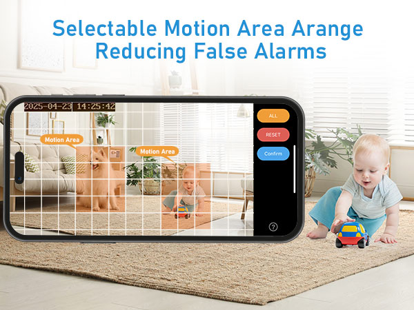 select motion area