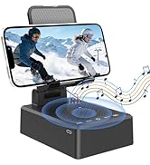 Gifts for Men Women,Cell Phone Stand with Wireless Bluetooth Speaker Anti-Slip Base HD Surround S...