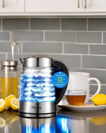  Electric Glass Tea Kettle