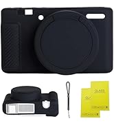 Camera Case for Sony ZV-1,ZV1 Camera Soft Case Cover Rubber Camera Sleeve with Removable Lens Cov...