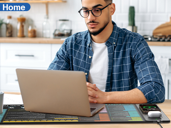 excel cheat sheet desk mat