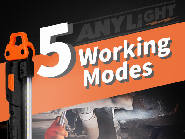 portable folding work light