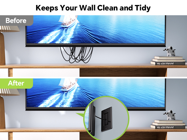 Keeps Your Wall Neat and Tidy
