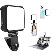 Ailight Magnetic Selfie Light for Phone, 2000mAh Portable Video Conference Lighting with Clip, CR...