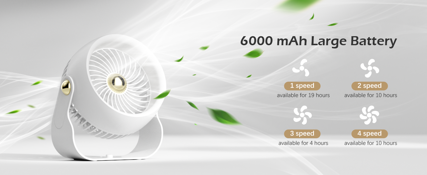 rechargeable fan