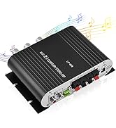 ASHATA Power Amplifier Stereo Amplifier,Digital Amp Mini HiFi 2.1 Stereo Bass Auto Car Home Audio...