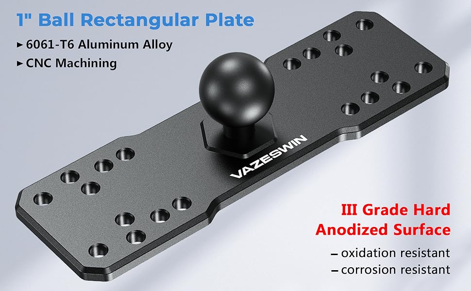 fish finder mounting plate