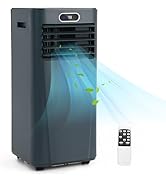 ARLIME Air Conditioner Portable, 8000 BTU Cools up to 230 sq. ft, Portable AC Unit with Fan & Deh...