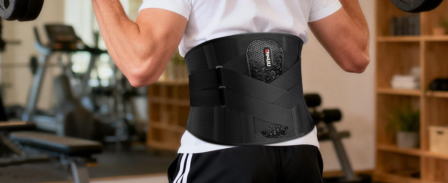 Back support belt for men