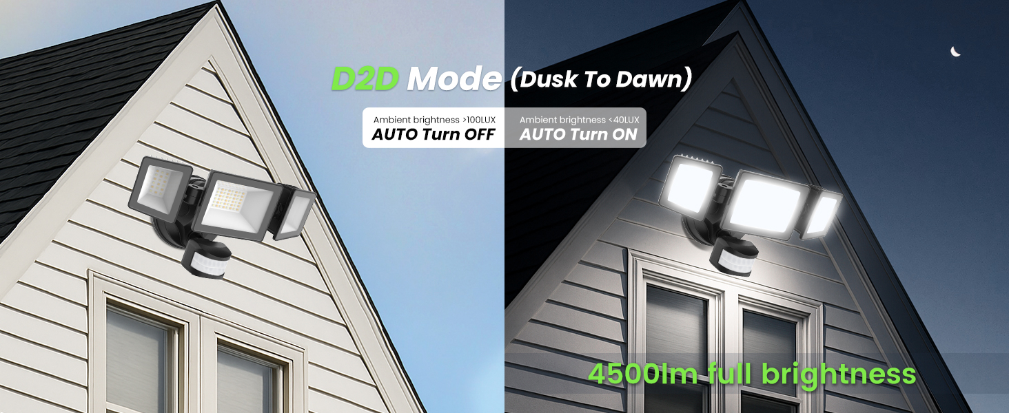 motion sensor outdoor lights