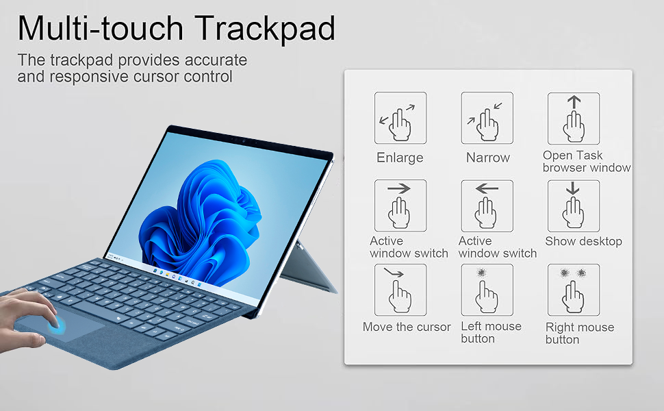 Microsoft Surface Pro 7 6 5 4 3 type cover