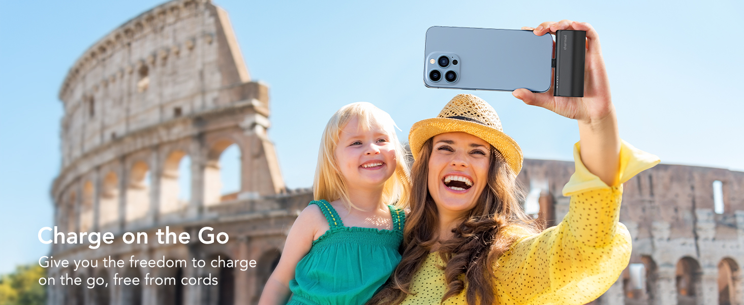 Charmast Small Portable Charger for iPhone