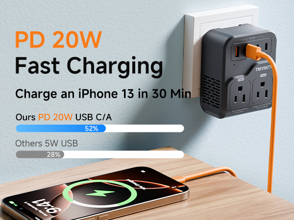 220v to 110v voltage converter for us to europe travel plug adapter power converter adapter combo 