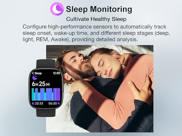 Smart Watch with Sleep Monitor Heart Rate Activity Tracking