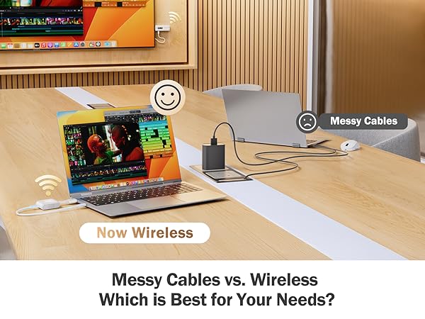 Wireless VS Cables