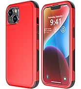 Diverbox for iPhone 14 Case [Shockproof] [Dropproof] [Tempered Glass Screen + Camera Lens Protect...