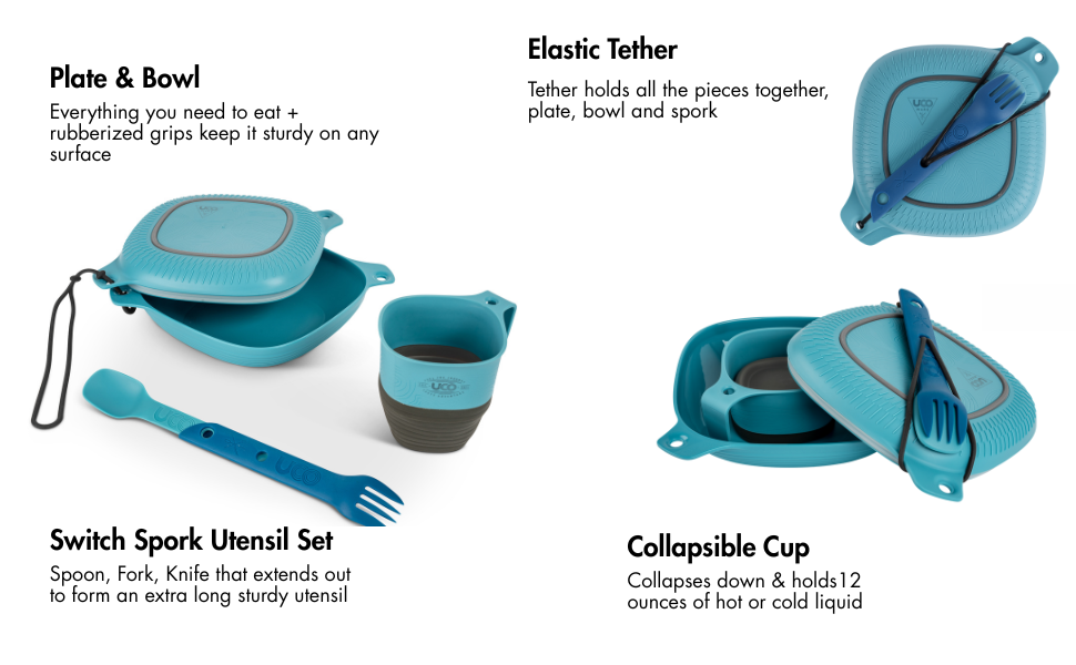 UCO mess kits for camping for 1 person