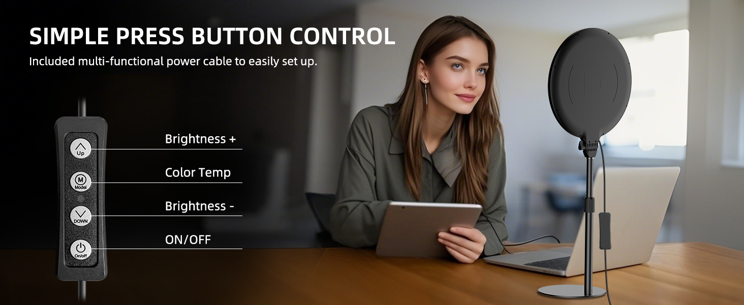 Full-Screen Ring Light