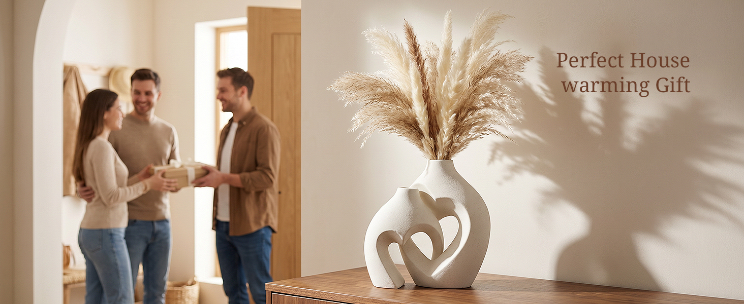 heart vases