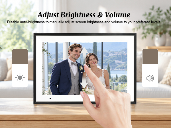 Adjust Brightness &amp;amp; Volume