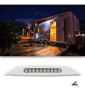DAMAVO 3W 275LM 5500K RV Awning Porch Light, IP67, ASA UV Resistant Material