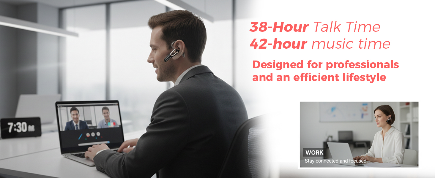 bluetooth headset for work