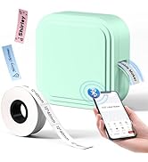 NelkoGlobal Label Maker Machine with Tape, Mini Label Maker with Lots of Style Templates for Home...
