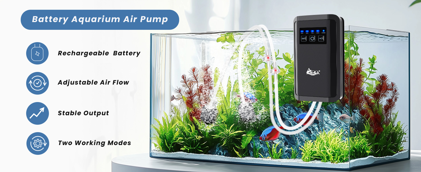 aquarium air pump