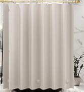 8G tan shower curtain liner