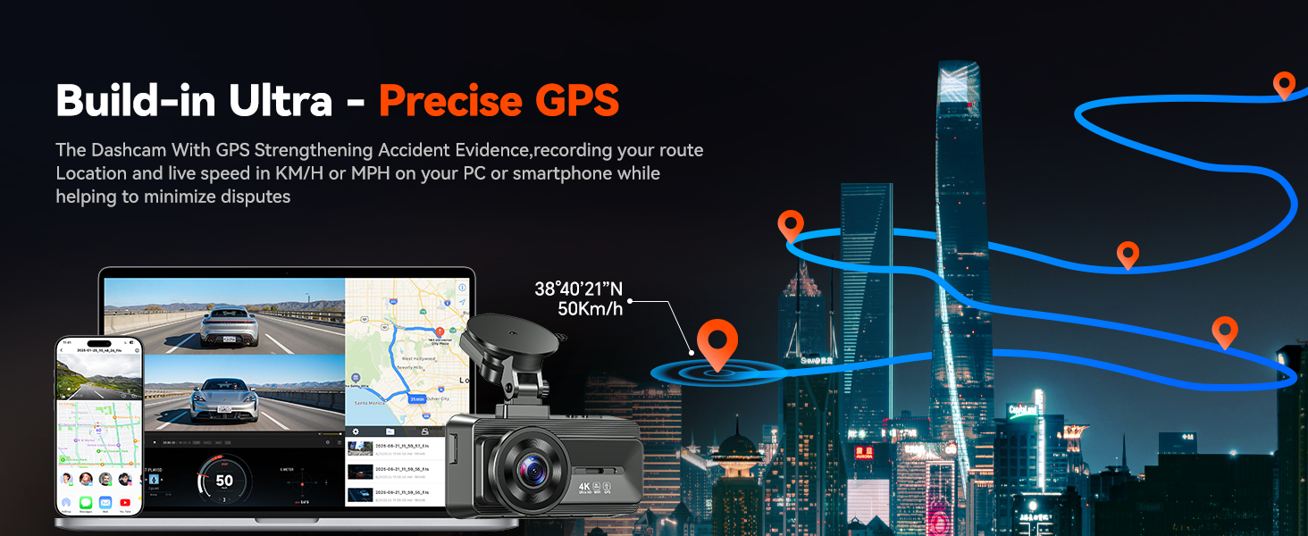 Build-in Ultra-Precise GPS