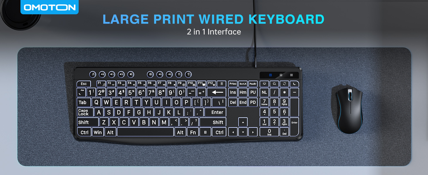 large print keyboard