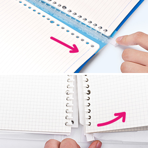 Kokuyo Campus Slide Binder, Adapt Slim, Double Pockets, A4