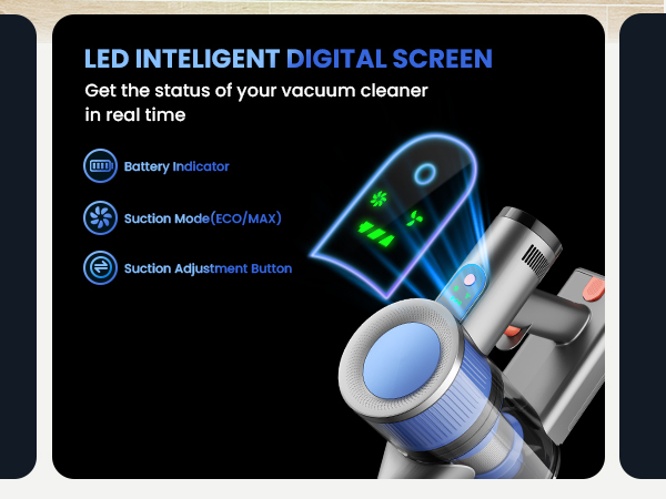 Cordless stick vacuum cleaner