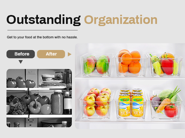 refrigerator organizers and storage