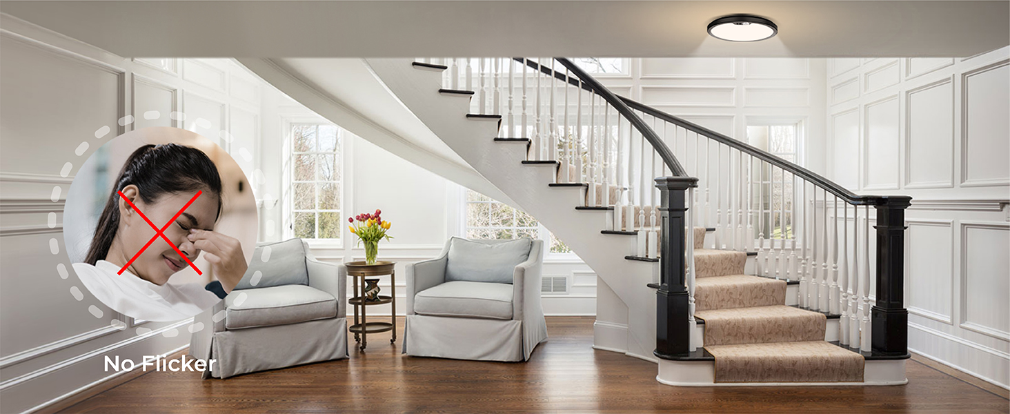 basement lampara panel lamp luz wall lámparas de techo surface timer automatic stair