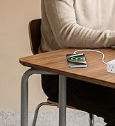 DEPOW Power Strip Surge Protector, 5FT Braided Extension Cord with Multiple Outlets-8 AC Outlets ...