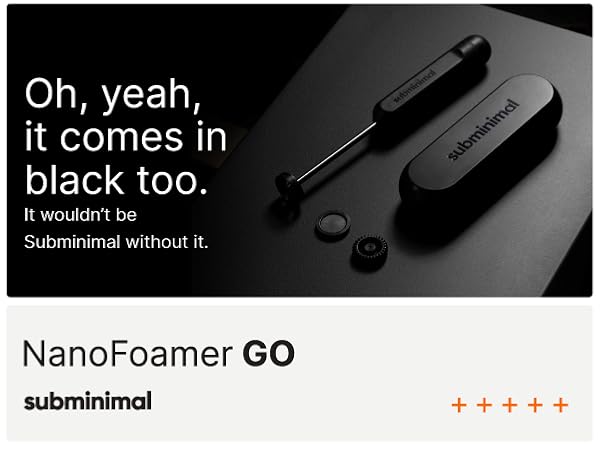 and it comes in black