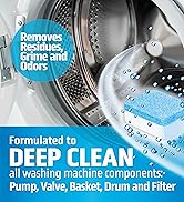 Washing Machine Cleaner Tablets 24 Pack - 1 Year Supply Washer Machine Cleaner Tablets, Septic Sa...