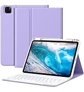 MoKo for New iPad Air 11 Inch Case with Keyboard 2025/2024 Released, Magic Detachable Folio Keybo...