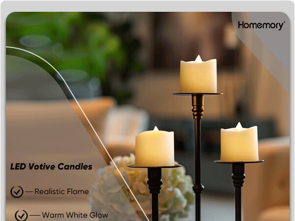 Flameless LED Votive Candles