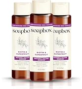 Soapbox Biotin &amp; Superfruit Shampoo, Volumizing, Vegan, Color Safe, Harsh Sulfate Free &amp; Silicone...