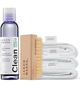 Jason Markk Essential Kit Shoe Cleaner &amp; Microfiber Towels, 5-Piece Set, Deep Cleaning Solution, ...