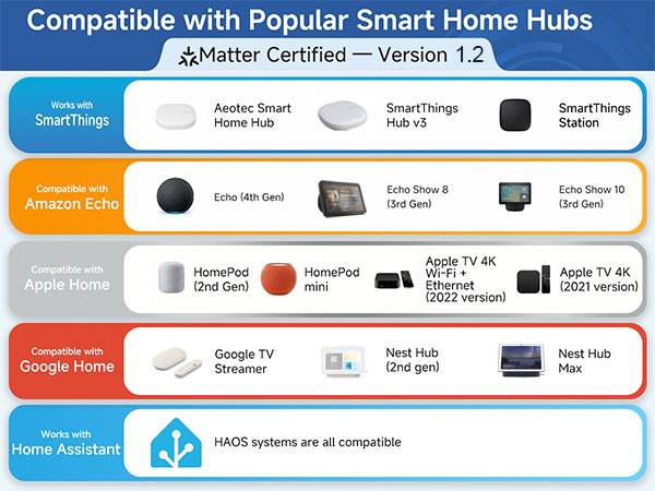 carbon monoxide detector matter hub