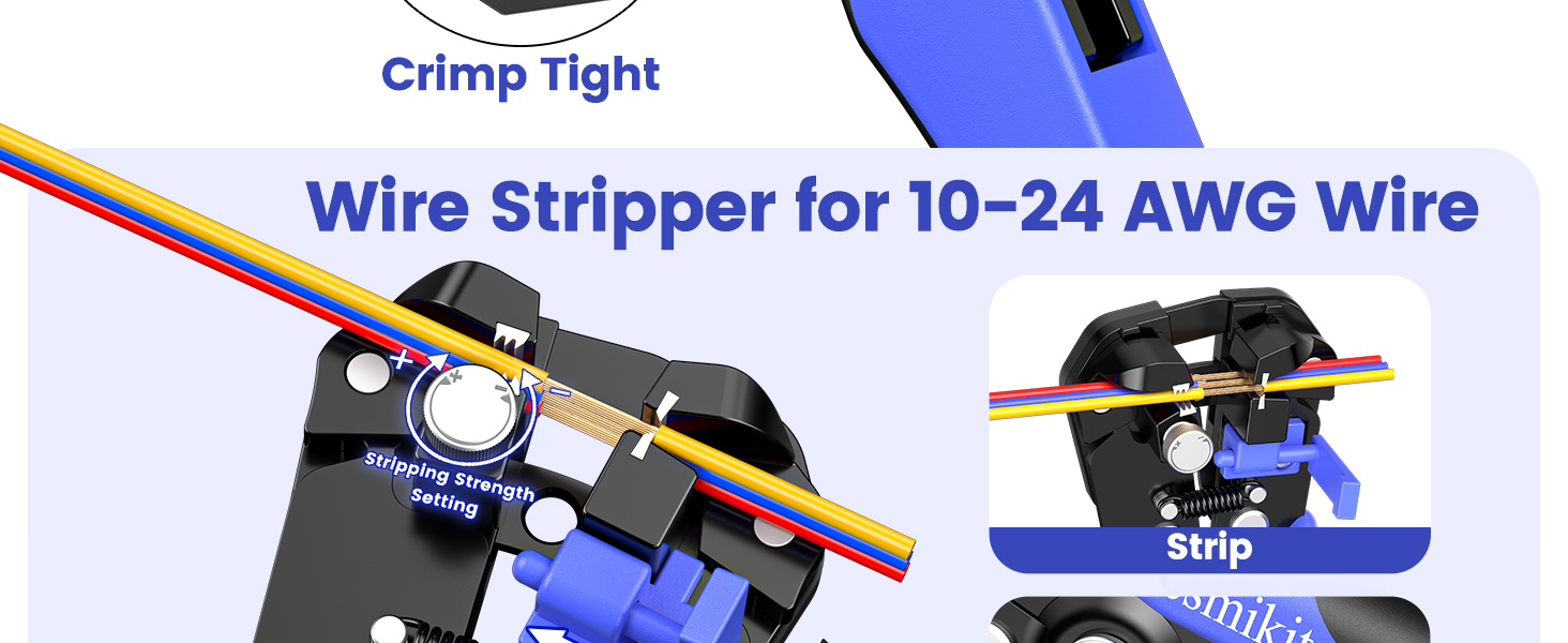 Self-Adjusting Wire Stripper