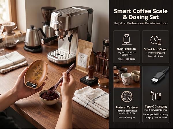 espresso weight scale