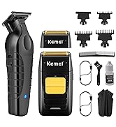 KEMEI 2299 hair trimmer and KEMEI 1102 foil shaver set