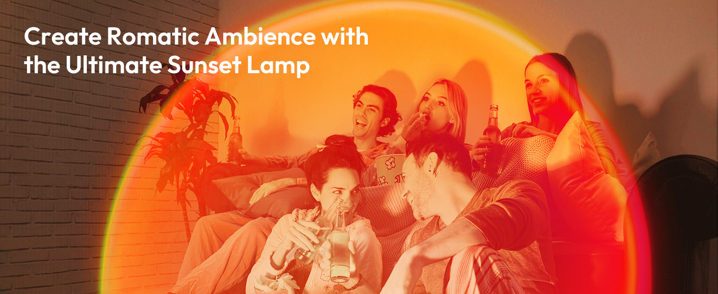 sunset lamp
