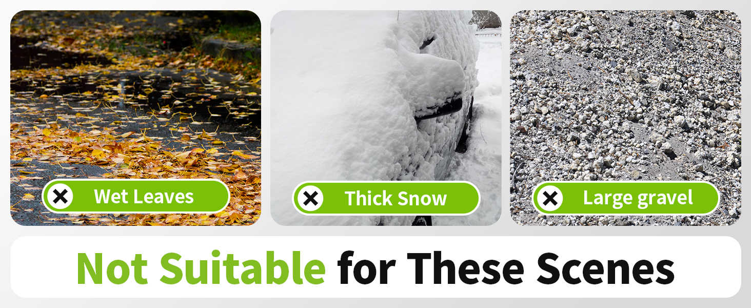 Battery Powered Leaf Blowers for Cleaning Patio, Yard, Garage, Lawn